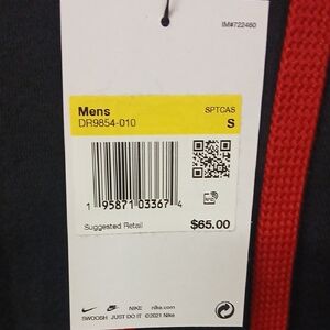 Nike Men's Black and Red Jacket